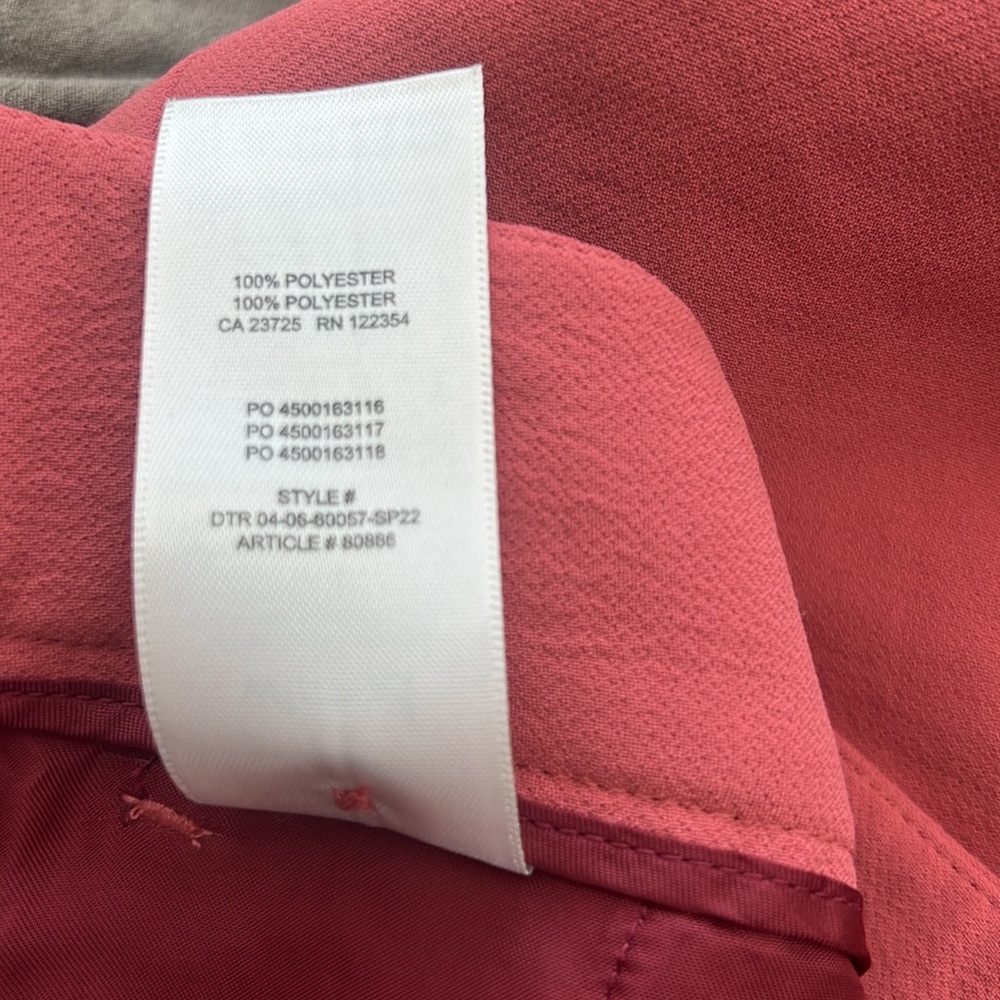 Aritzia Wilfred Coral pink Women's wide leg Pants - Picture 9 of 9